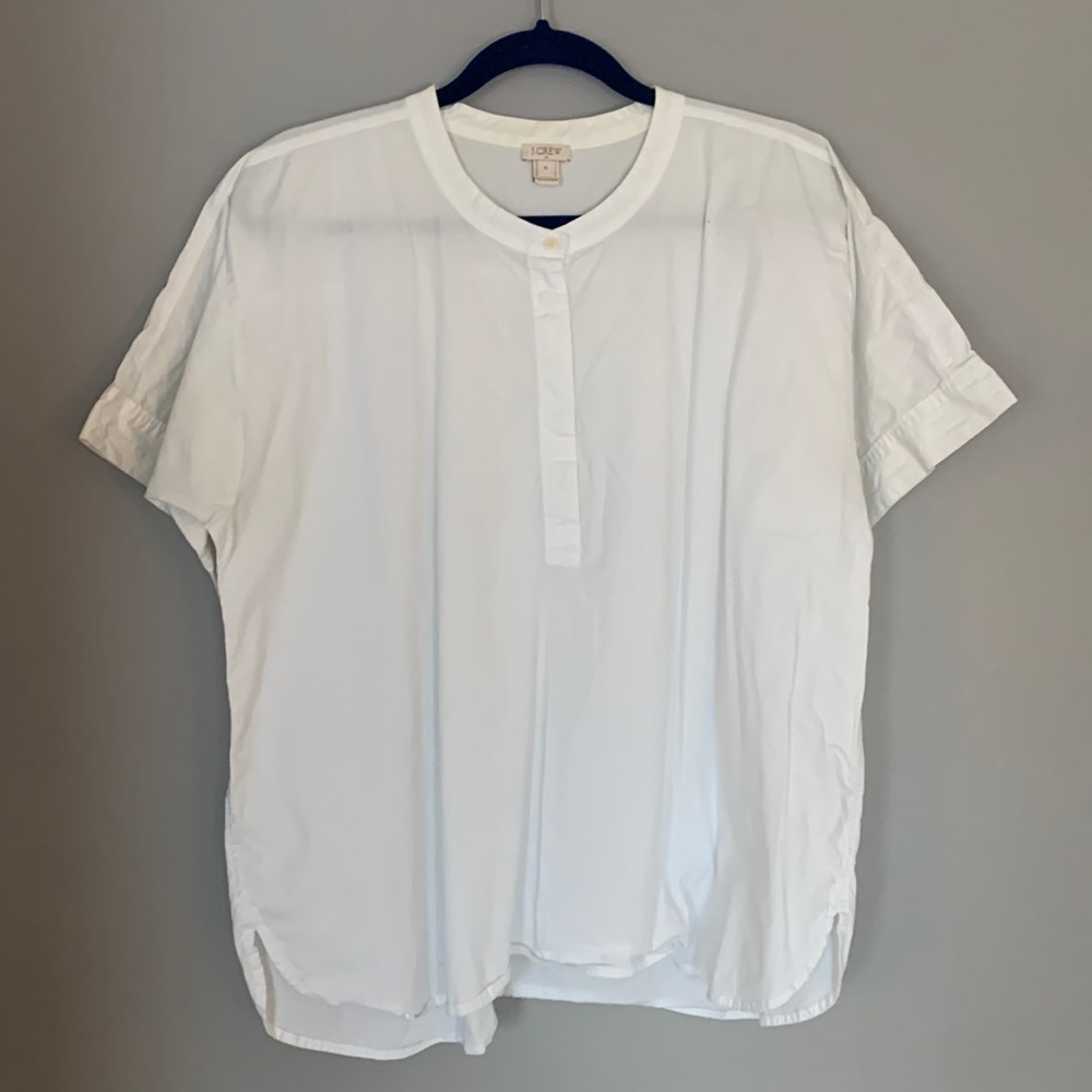 JCrew white popover